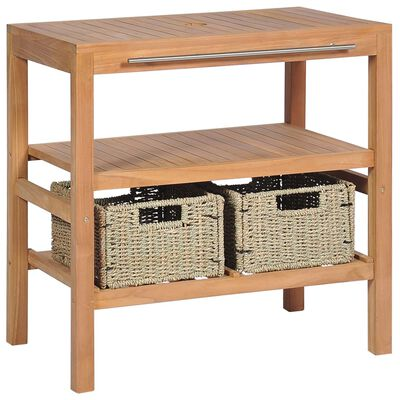 wooden outdoor bench